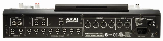 Akai MPC 2500 THe 2500 has 64-channel MIDI thanks to its four out and two (merged) in ports